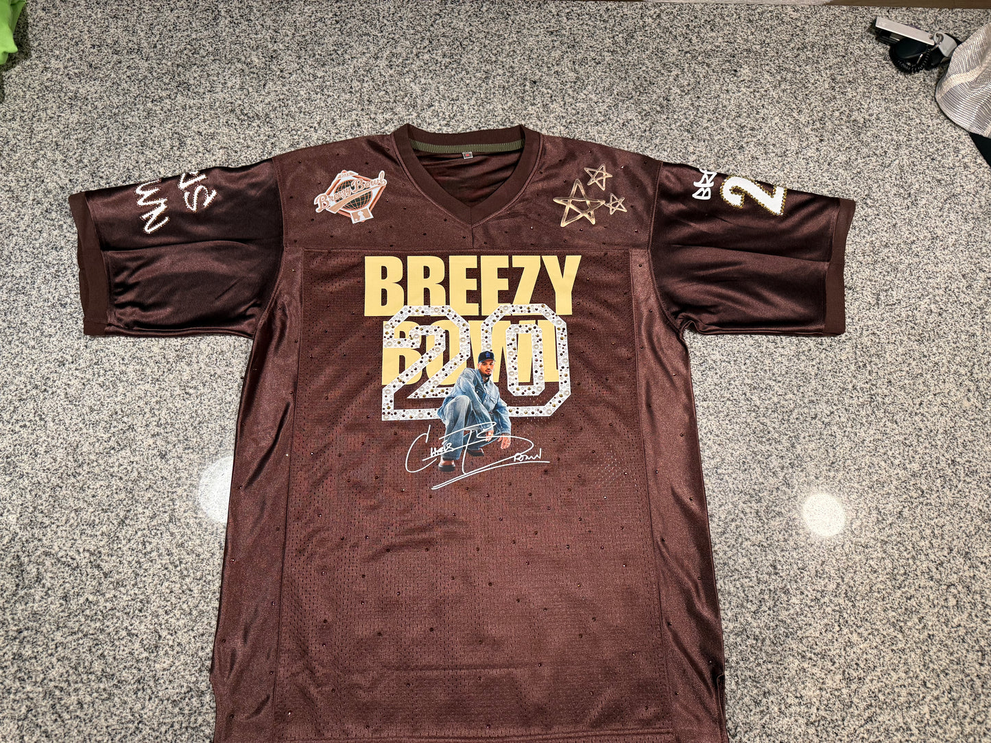 Custom Chris Brown Jersey