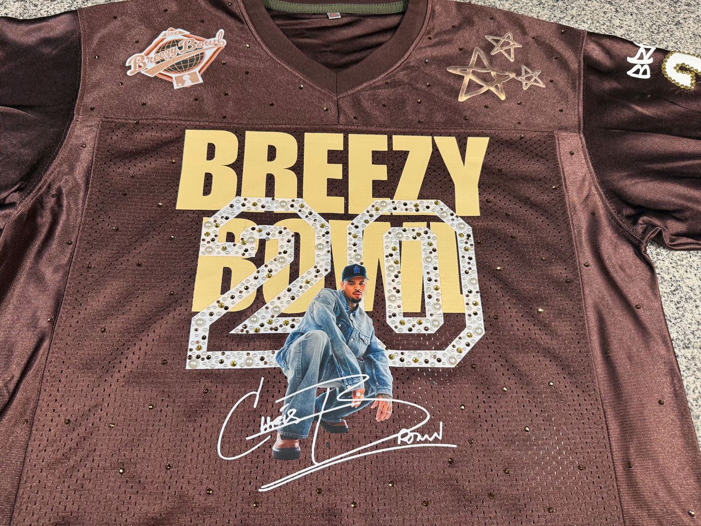 Custom Chris Brown Jersey