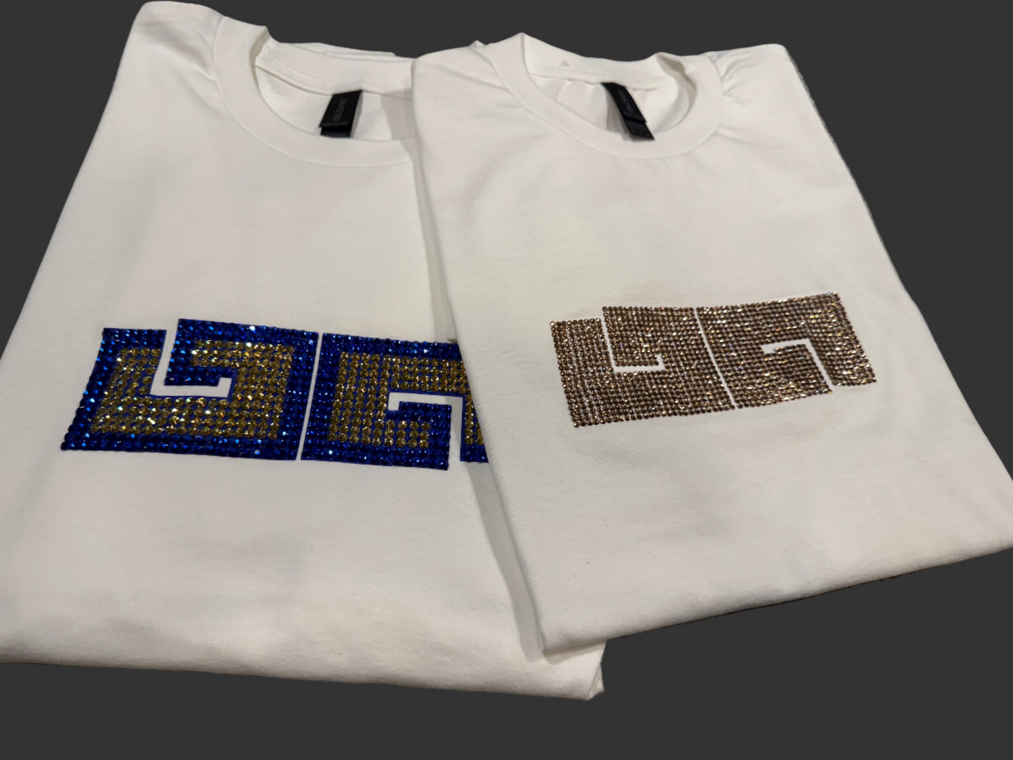 Custom GG Rhinestone Shirt