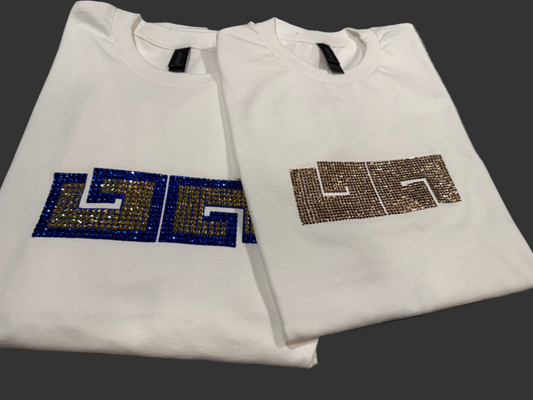 Custom GG Rhinestone Shirt