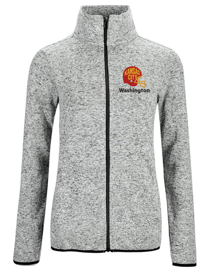 Custom Embroidered Full-Zip Jacket